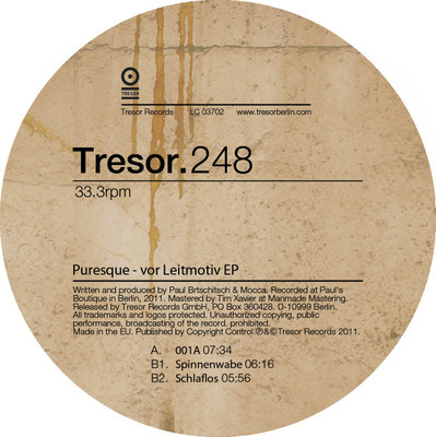 image cover: Puresque - Leitmotiv [TRESOR249]