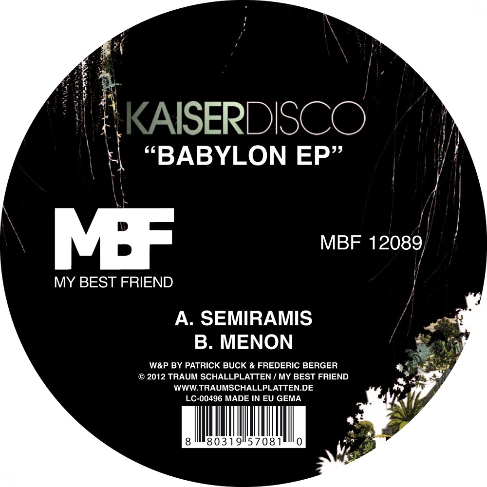image cover: Kaiserdisco - Babylon EP [MBF12089]