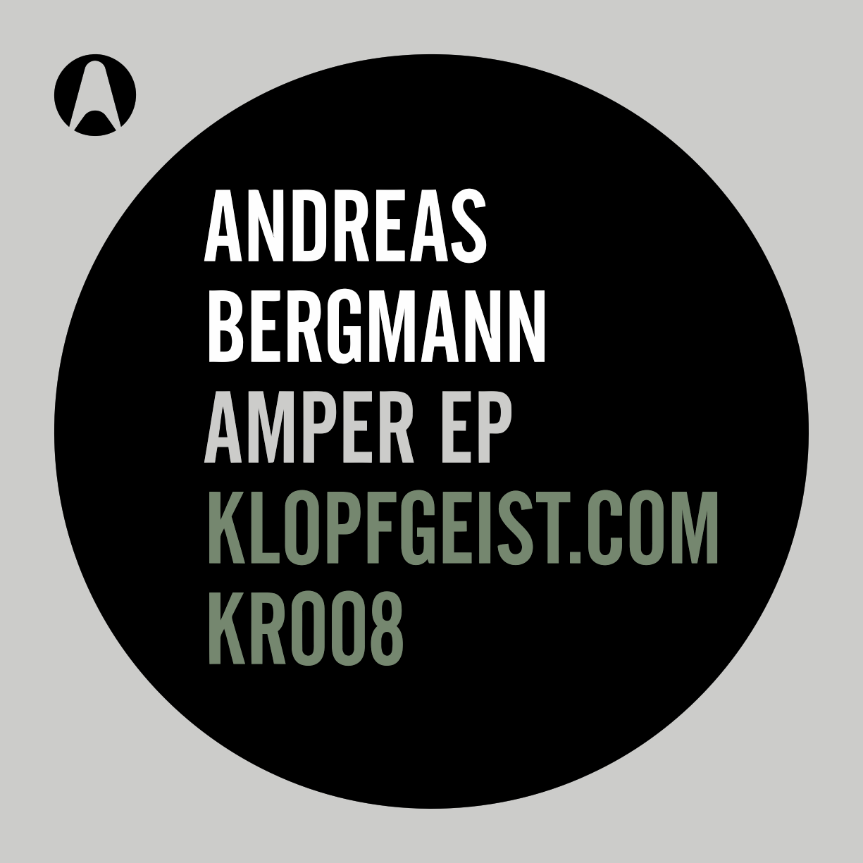 image cover: Andreas Bergmann - Amper EP [KR008]