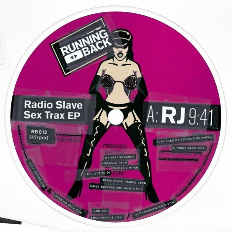 Radio Slave – Sex Trax EP (RB012)