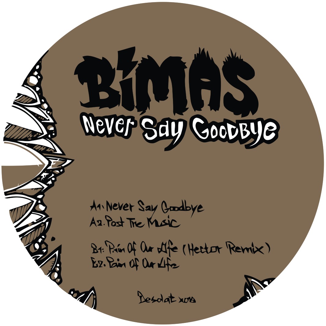 image cover: Bimas - Never Say Goodbye [DESOLATX015]