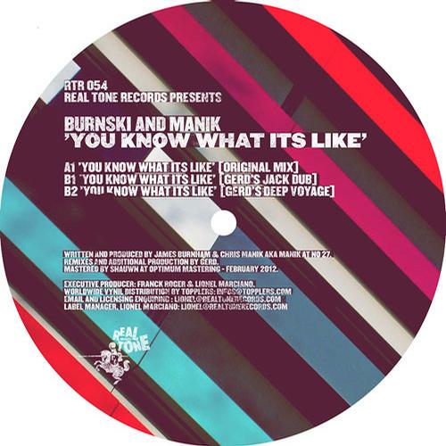 image cover: Burnski & MANIK (NYC) - You Know What Its Like [RTR054]