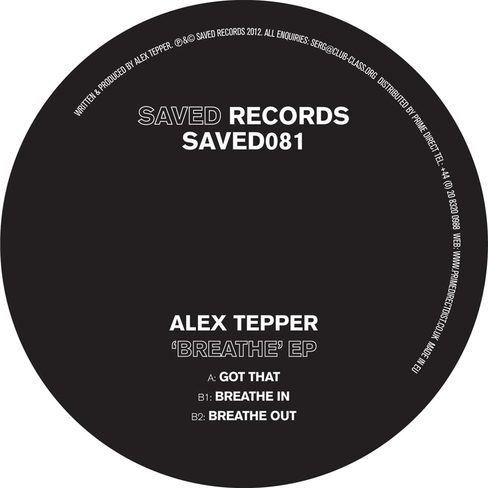 image cover: Alex Tepper - Breathe EP [SAVED081]