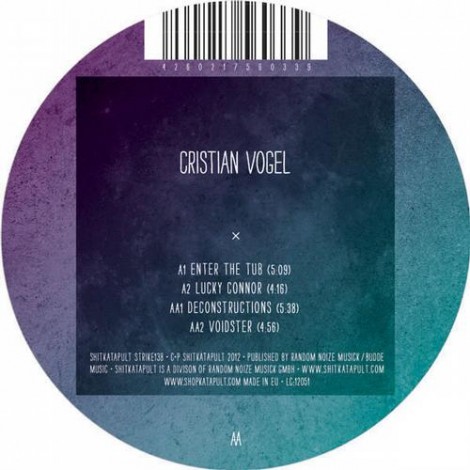 Cristian Vogel – Enter The Tub (STRIKE138)