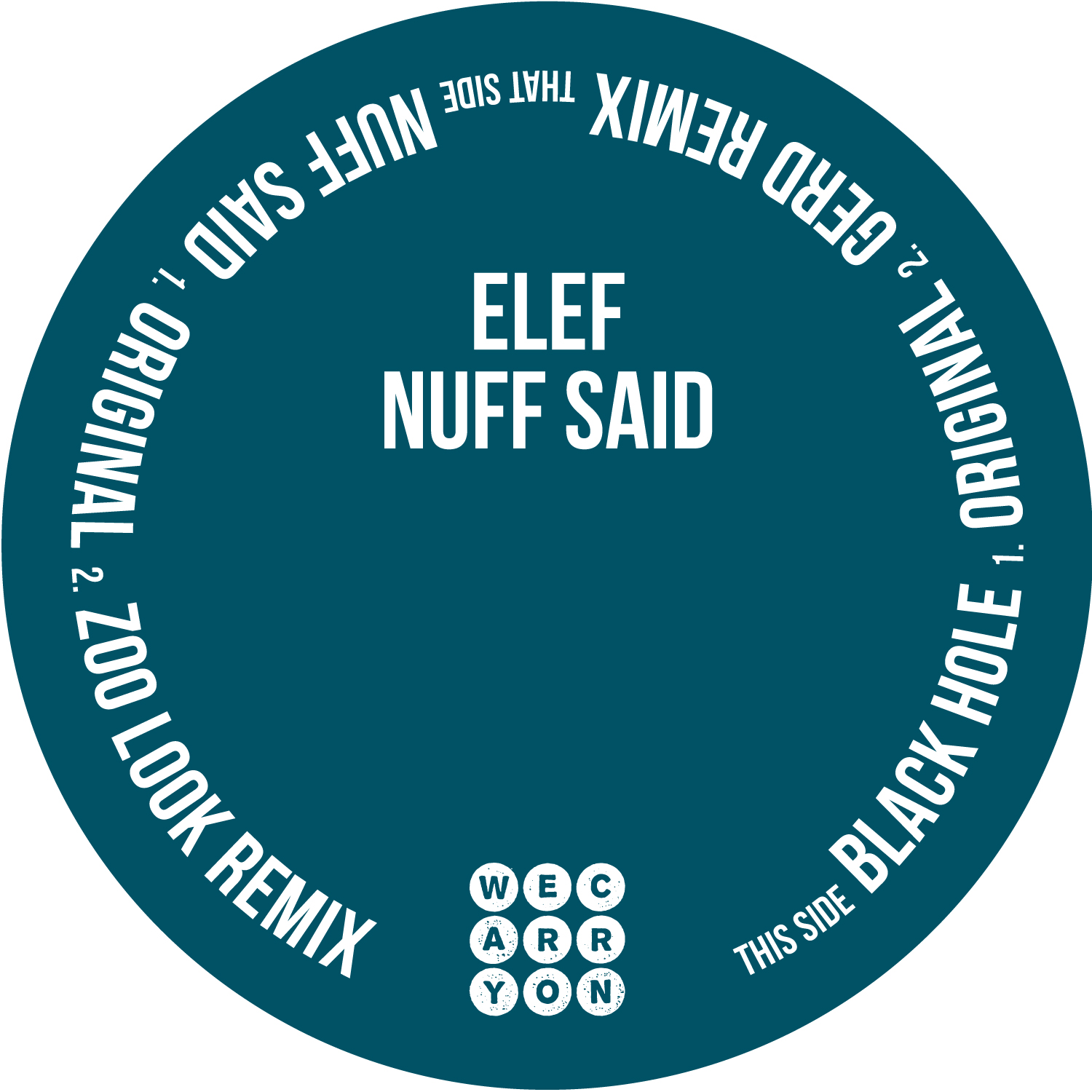 image cover: Elef - Nuff Said (4250644802157)