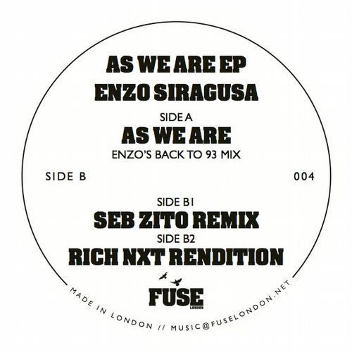 image cover: Enzo Siragusa - As We Are (FUSE004)