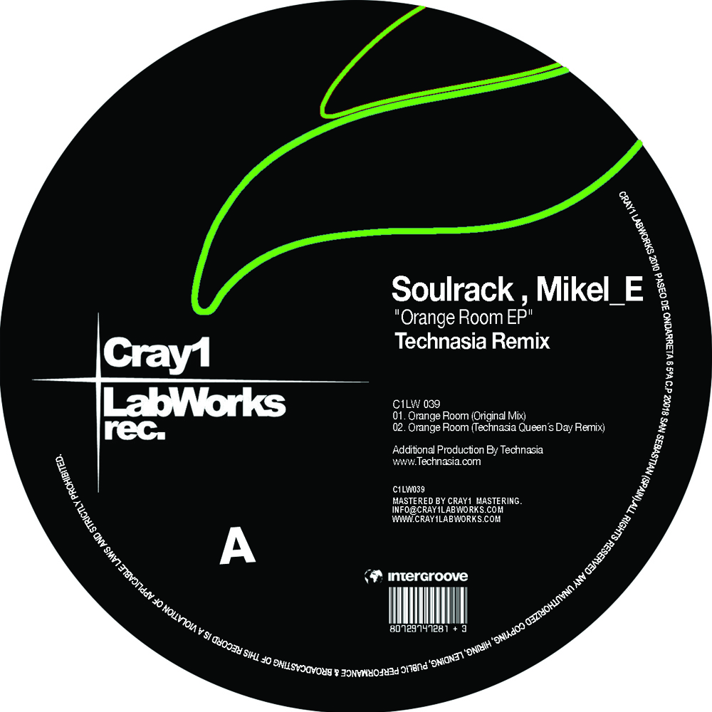 image cover: Mikel E & Soulrack - Orange Room EP (C1LW039)