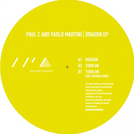 Paul C, Paolo Martini – Dragon EP [AMA008]