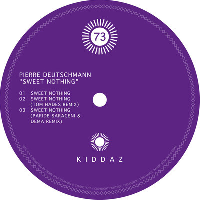 image cover: Pierre Deutschmann - Sweet Nothing EP [KIDD073]