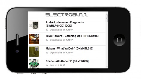 Listen More Music… Electrobuzz.net Now Support Mobile Version