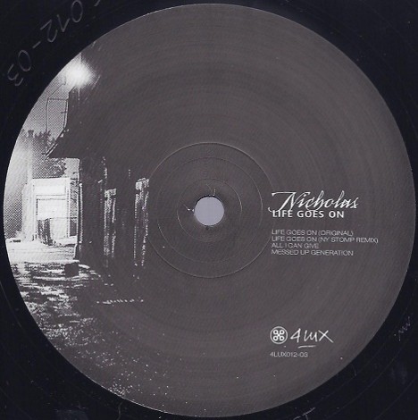 Nicholas – Life Goes On [4LUX01203]