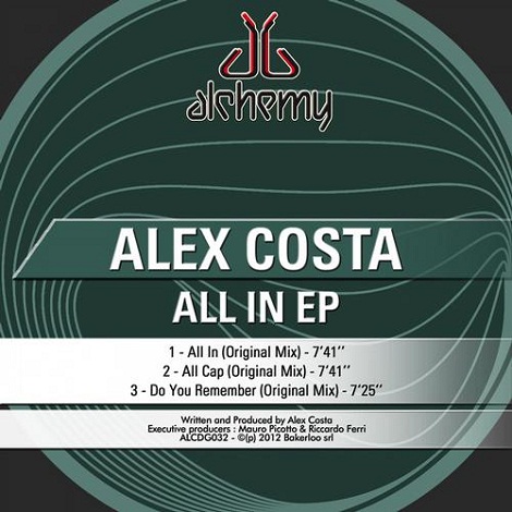 image cover: Alex Costa - All In EP [ALCDG032]