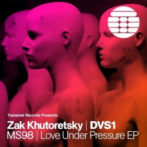 image cover: DVS1, Zak Khutoretsky - Love Under Pressure EP (Transmat MS98)