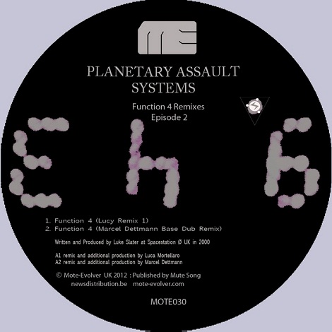 image cover: Planetary Assault Systems - Function 4 Remixes Episode 2 [MOTE030D]