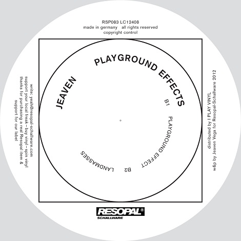 image cover: Jeaven - Playground Effects [RSP083]