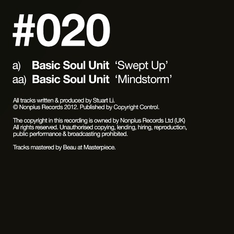 image cover: Basic Soul Unit - Swept Up / Mindstorm (NONPLUS020)