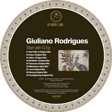 image cover: Giuliano Rodrigues - Start With G EP (AENCH069)