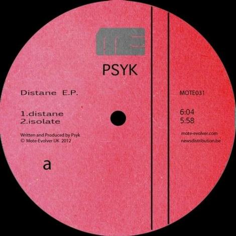 image cover: Psyk - Distane EP (MOTE031D)