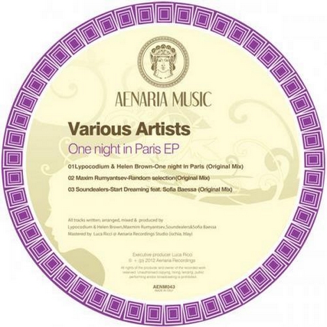 image cover: VA - One Night In Paris EP (AENMU043)