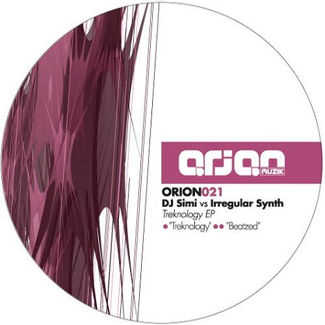 image cover: DJ Simi Irregular Synth - Treknology EP [ORION021]