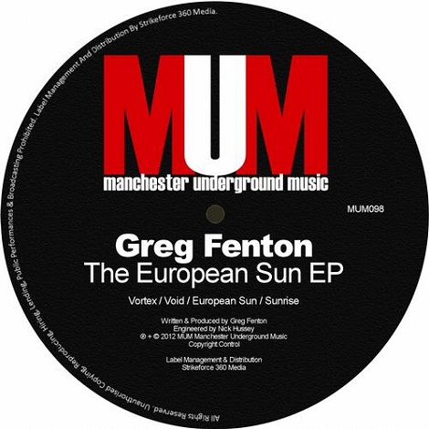image cover: Greg Fenton - The European Sun EP [MUM098]