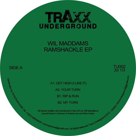 Wil Maddams - Ramshackle EP