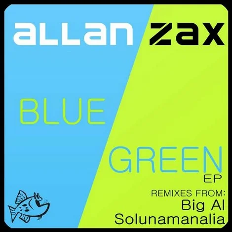 image cover: Allan Zax - The Blue / Green EP (GROUPER152)
