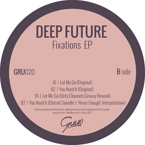 image cover: Deep Future - Let Me Go / You Need It (GRU020)