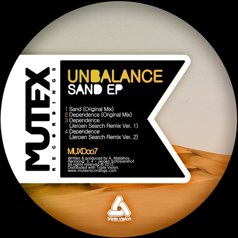image cover: Unbalance - Sand EP (MUXD007)