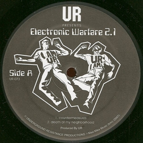 image cover: Underground Resistance - Electonic Warfare 2.1 (UR073)