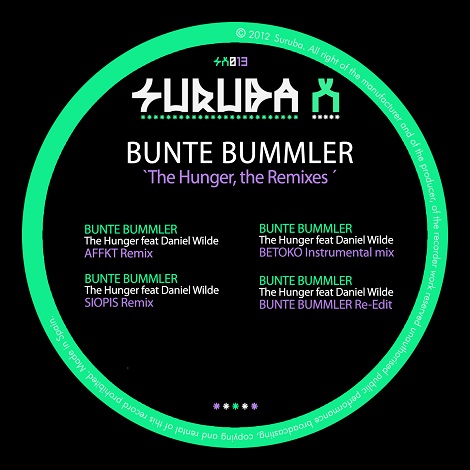 Bunte Bummler - The Hunger The Remixes