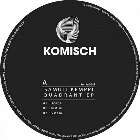 image cover: Samuli Kemppi - Quadrant EP [KOMISCH012]