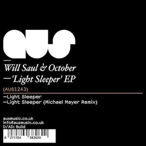 Will Saul & October - Light Sleeper EP