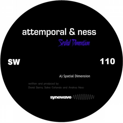image cover: Attemporal & Ness - Spatial Dimension EP [SW110D]