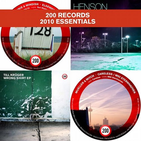 image cover: VA - 200 Records - 2010 Essentials [200COMPILATION002]