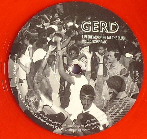 Gerd – In The Morning At The Club (DJ Koze Remix) [PHILPOT046]