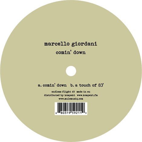 Marcello Giordani – Comin’ Down [EF49]