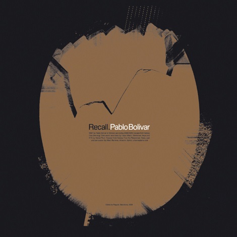 image cover: Pablo Bolivar - Recall [REGULARCD06]