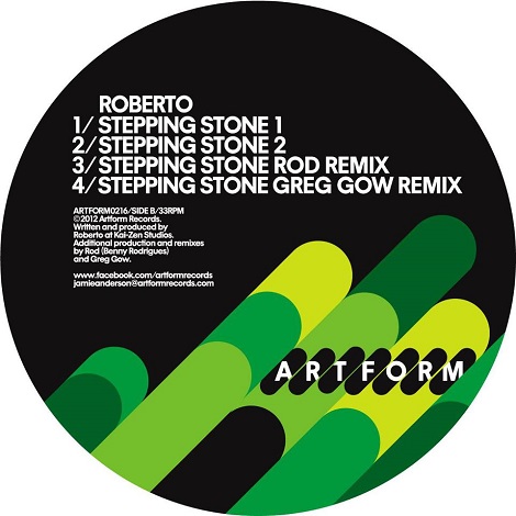 image cover: Roberto - Stepping Stone EP [ARTFORM0216]