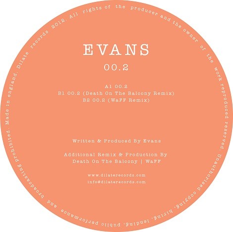 Waterfall & Evans – 00.2 (Death On The Balcony Remix) [DR002]