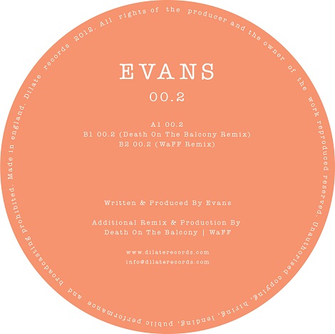 image cover: Waterfall & Evans - 00.2 (Death On The Balcony Remix) [DR002]