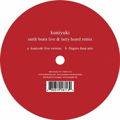 image cover: Kuniyuki - Earth Beats Larry Heard Remix [MM151]