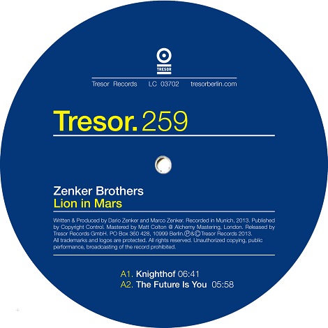 image cover: Zenker Brothers - Lion On Mars [TRESOR259]