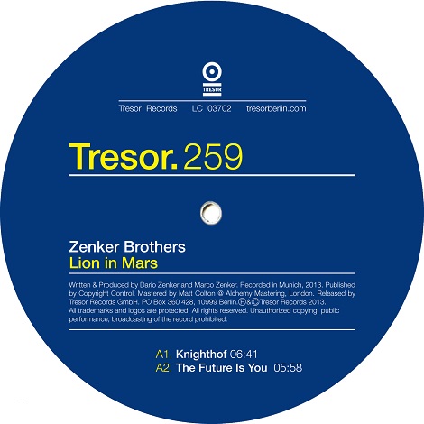 Zenker Brothers - Lion On Mars