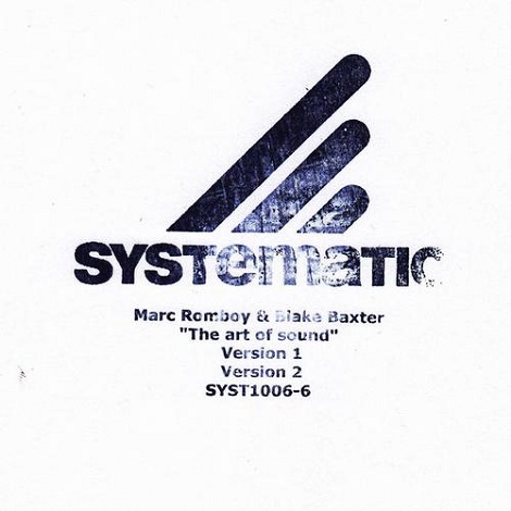 image cover: Blake Baxter & Marc Romboy - The Art Of Sound [SYST10066]