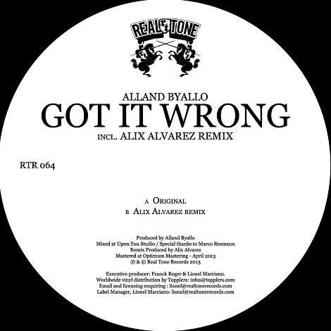 image cover: Alland Byallo - Got It Wrong [RTR064]