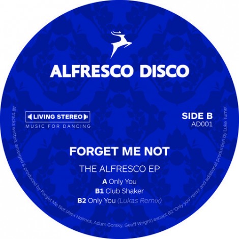 Forget Me Not - The Alfresco Ep
