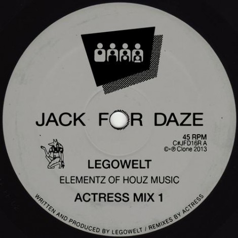 Legowelt - Elementz Of Houz Music Actress Mixes