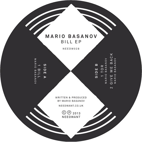 image cover: Mario Basanov - Bill EP [NEEDW028]