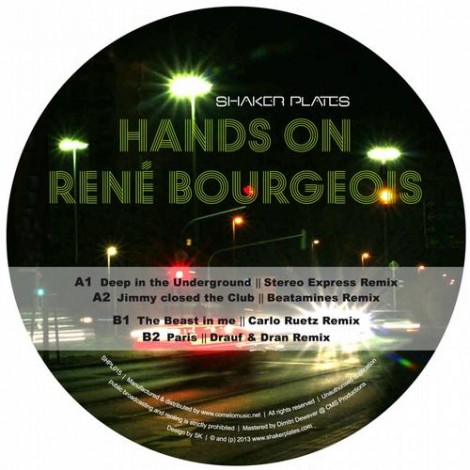 Rene Bourgeois - Hands On EP